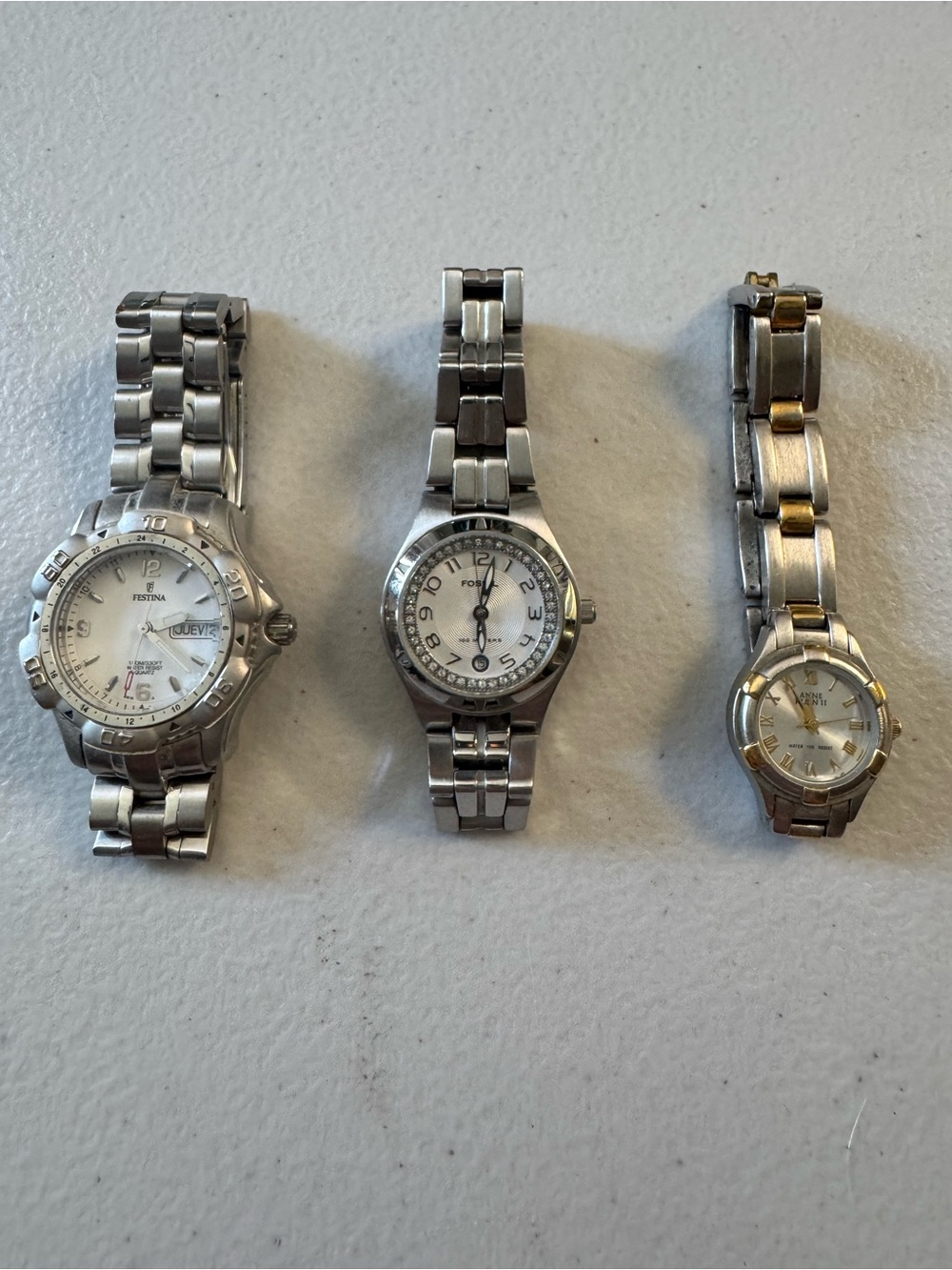 Silver Women's Watches - Lot